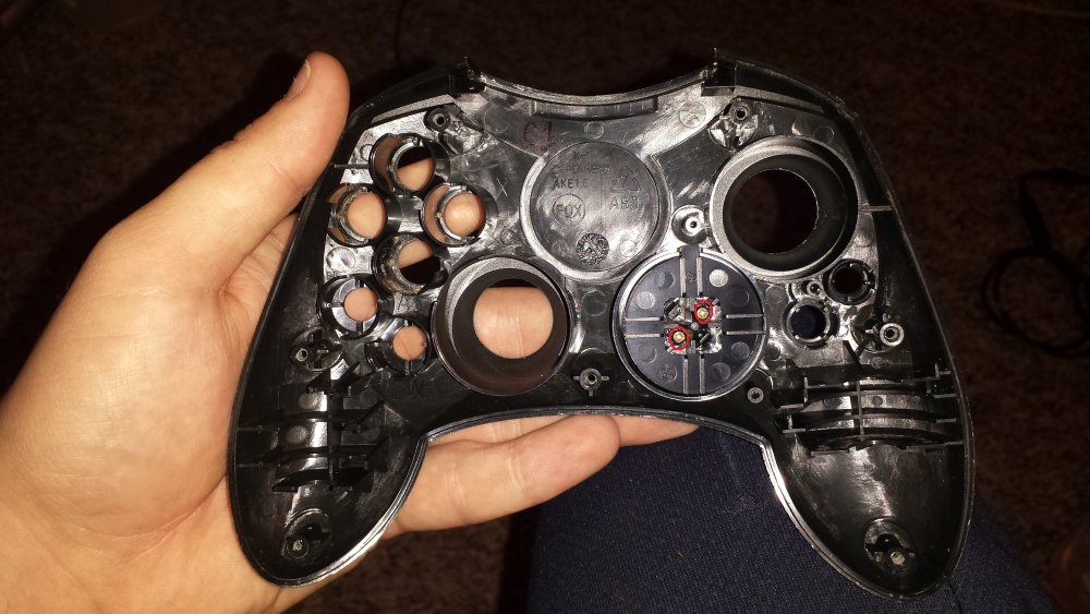 XBox 360 DPad Mod. Case Mods